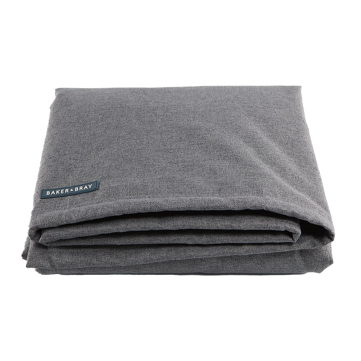Folded Baker & Bray temperature regulating dog blanket in grey