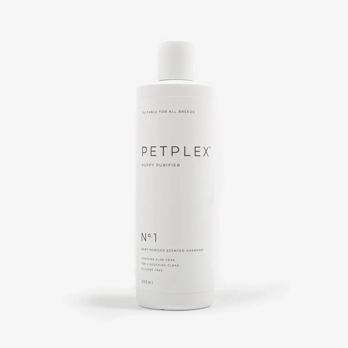 PetPlex No. 1 Puppy Shampoo 350ml bottle for puppies aged 12 weeks and older
