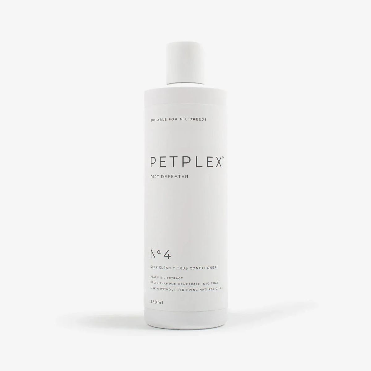 PetPlex No. 4 Deep Clean Citrus Dog Conditioner 350ml bottle