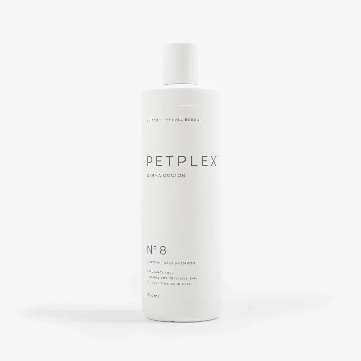 PetPlex No. 8 Derma Doctor Sensitive Skin Dog Shampoo 350ml bottle