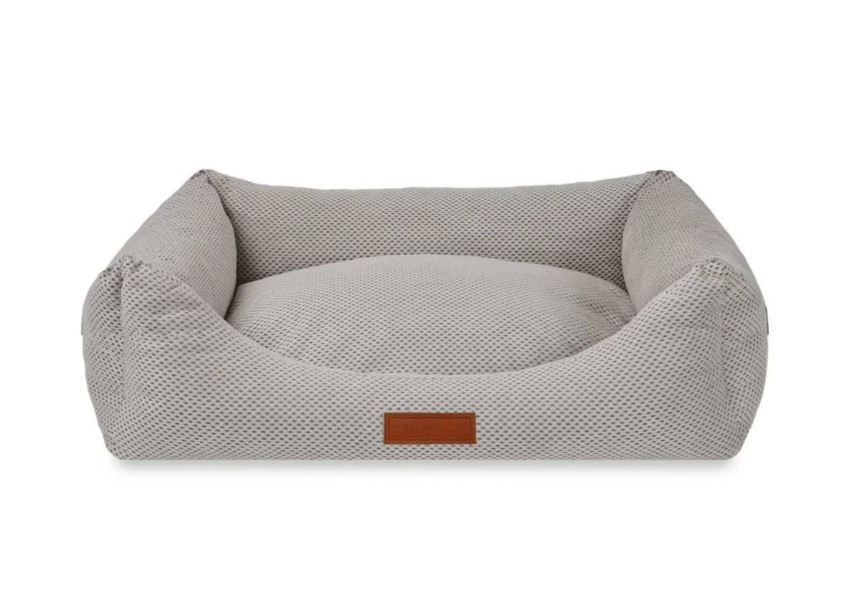 Ralph & Co Highclere orthopaedic memory foam dog bed in grey