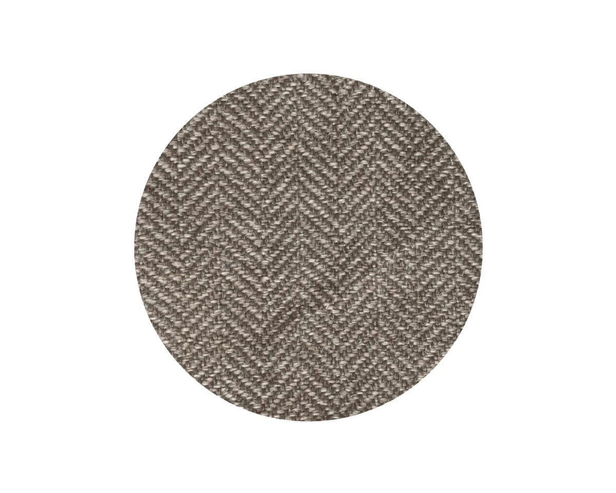 Close-up texture of herringbone woven blanket fabric